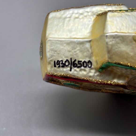 Waterford Holiday Heirlooms Ornament Set Celtic Cross Colleen Egg Poinsettia Top - Picture 11 of 12